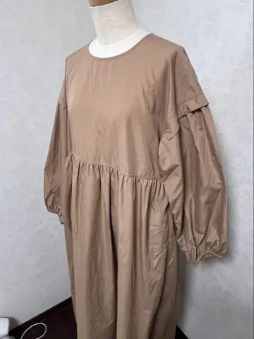So4u 롱 원피스 베이지 F 사이즈