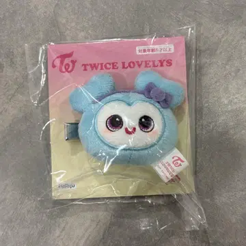 TWICE LOVERYS 봉제 인형 헤어핀 GiGO 한정판 나연