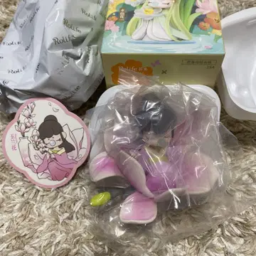 낸시 목련 꽃 피규어