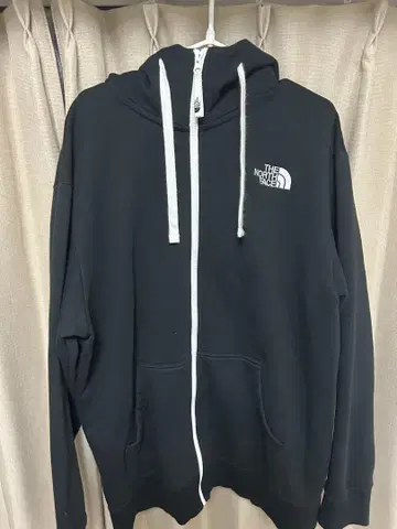 THE NORTH FACE 블랙 집업 후드티
