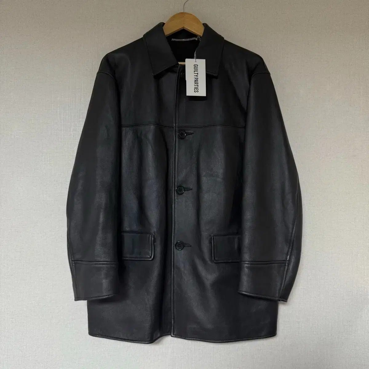 5*8様 WACKO MARIA LEATHER CAR COAT TYPE-1 Pre-owned] WACKO MARIA leather car coat – Archive Factory