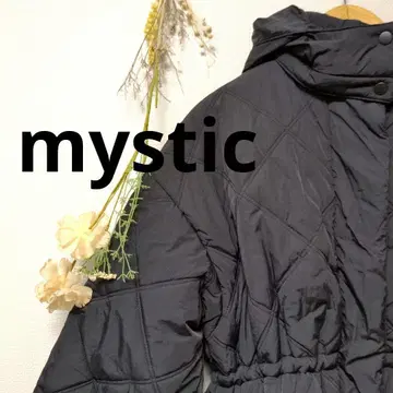 미스틱 퀼팅 후드 코트