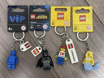 LEGO 레고 키링 4종 세트