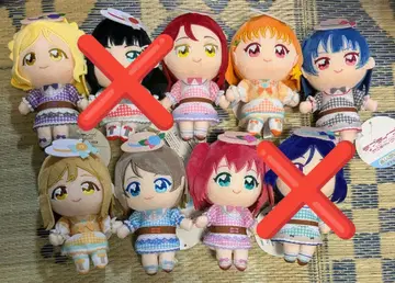 러브 라이브 Aqours 누이프리케 오스와리 7종 세트