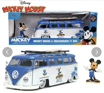VOLKSWAGEN T1 BUS w/ MICKEY MOUSE 미니카