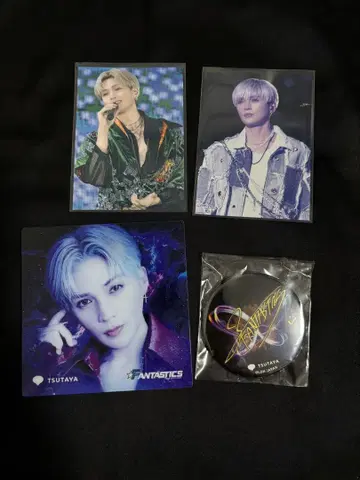 FANTASTICS 야기 유세이 콜라보 카페 굿즈