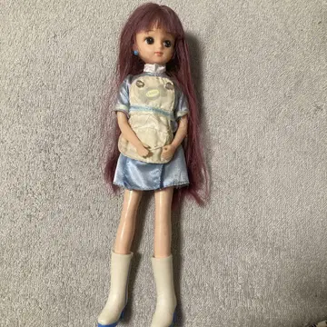 리카짱 인형 본체 스카이블루 에이프런 파라