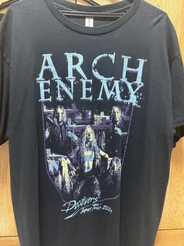 ARCH ENEMY Japan Tour 2023 티셔츠
