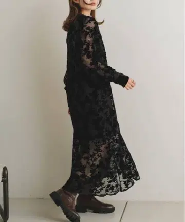 Kastane 벨로아 펄 원피스