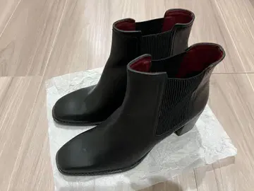 ZARA 자라 사이드 고어 힐 숏부츠