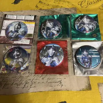 울트라맨 Z 캔뱃지 6개 세트