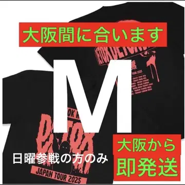 ONE OK ROCK 원옥 DETOX 2025 투어 셔츠 M