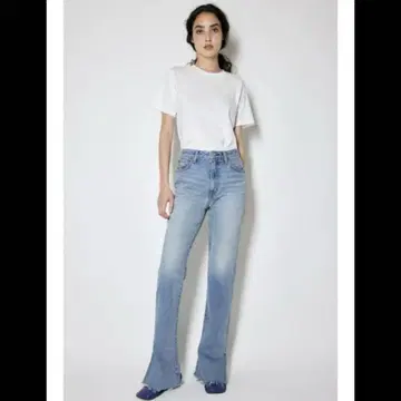 MOUSSY SIDE SLIT SLIM FLARE 데님 26