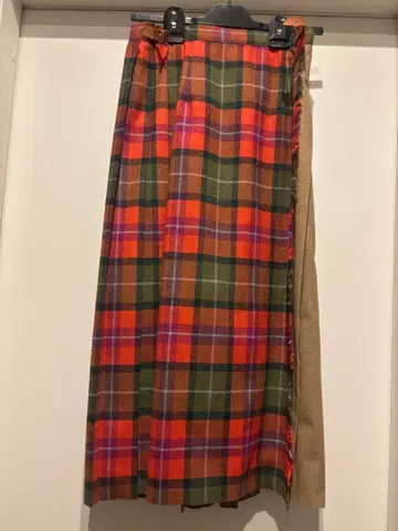 대특가 새상품급 O'NEIL of DUBLIN 콤비 퀼트 스커트