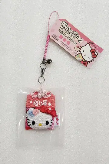 헬로키티 부적형 스트랩