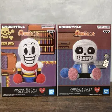 UNDERTALE 아미코토 파피루스 & 산즈 2종 세트