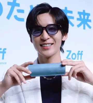 Zoff 안경 케이스 메구로 렌 무카이 코지