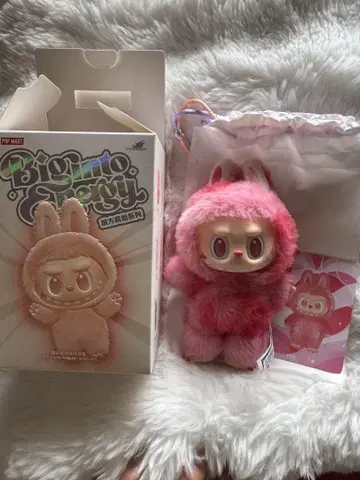 POP MART Bunny 봉제 인형 핑크