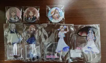 게이머즈 BanG Dream! 아크릴 피규어, 캔뱃지 세트