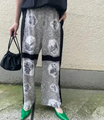 아메리 빈티지 LANDSCAPE SCARF PANTS