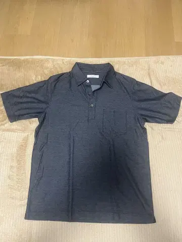 UNITED ARROWS 피케 셔츠 다크 그레이