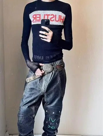 hustler opium y2k 세컨드 스킨