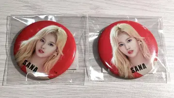 TWICE 사나 캔뱃지