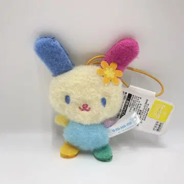 산리오 후와모코 와펜 컬렉션 마스코트 우사하나