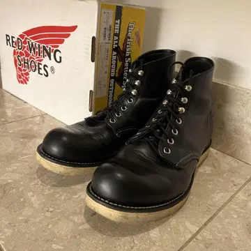 RED WING SHOES 워크 부츠 블랙