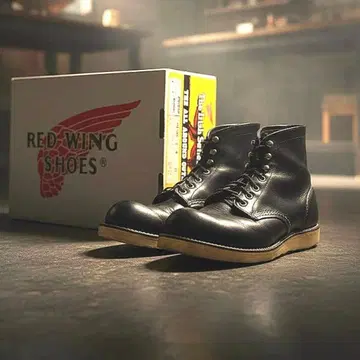 RED WING SHOES 워크 부츠 블랙