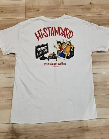 Hi-STANDARD Sounds Like Shit 티셔츠 L 사이즈
