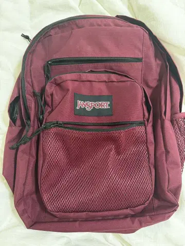 JANSPORT 버건디 백팩