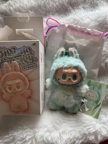 POP MART Kasing 봉제 인형 민트 그린