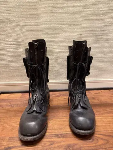 00s archive julius 가스 마스크 부츠