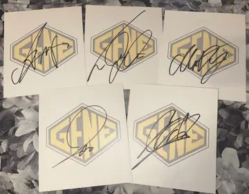 GENERATIONS 친필 사인 색지 묶음 판매
