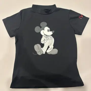 V12 x Disney 미키 모크넥 셔츠 사이즈 S