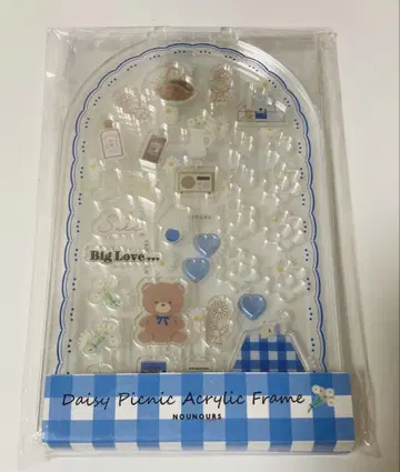 후쿠야 데이지룸 아크릴 프레임 블루 파랑