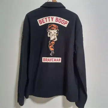 BETTY BOOP x THE BRAVE-MAN 밀리터리 자켓 XXL