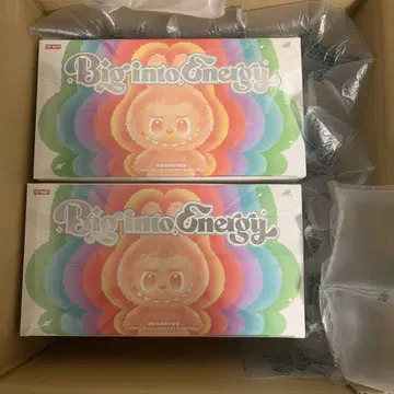 POP MART big into energy 모듬 2box 러브브
