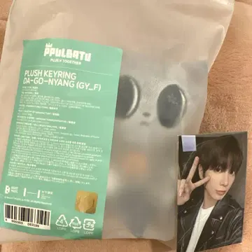 미개봉 새상품 타고냥 트레이딩 카드 포함 태현 PLUSHKEYRING