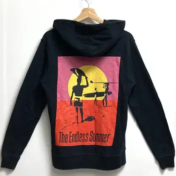 걸작 서핑 무비! The Endless Summer 후드티 블랙 M