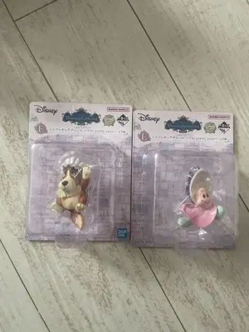 디즈니 제일복권 E상 나나 영 오이스터 미니 피규어 참