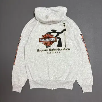 HARLEY DAVIDSON 지퍼 후드티 하와이