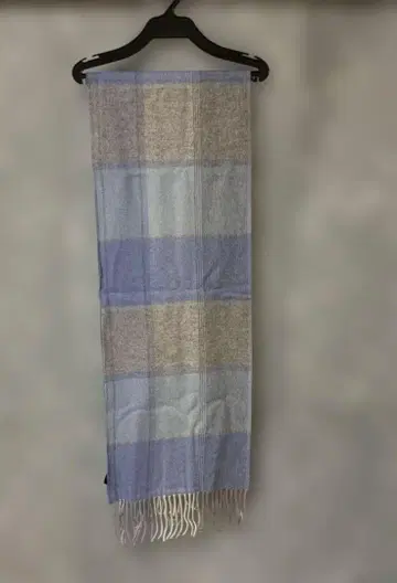 pierre cardin 캐시미어 체크 머플러