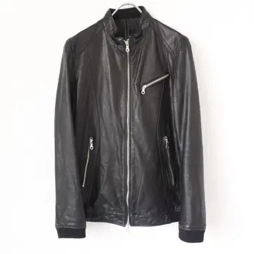 TK 다케오 키쿠치 싱글 라이더 자켓 XL 블랙 양가죽