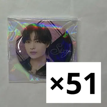GOALOUS5 후카마치 토시나리 캔뱃지 Sixy 고라우스 핑크