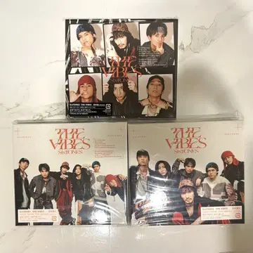 SixTONES THE VIBES 3가지 형태 앨범