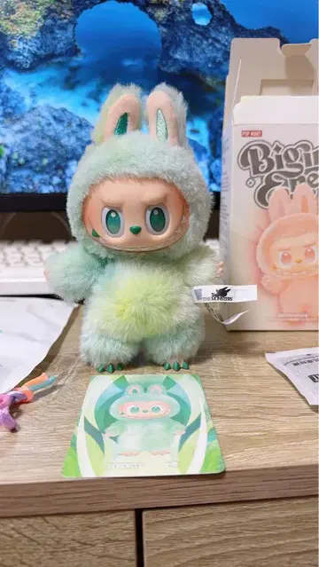 POPMART 팝마트 LABUBU 라브부 봉제 인형 키링