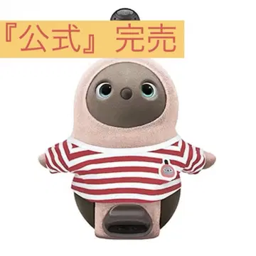 LOVOT [ 완판템 레어 ] 와펜 부착 보더 T셔츠 (레드 화이트)