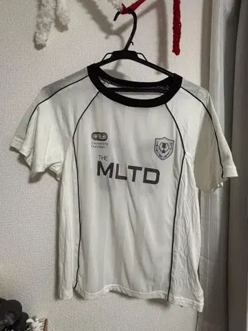 THE MLTD 메쉬 화이트 T셔츠 90